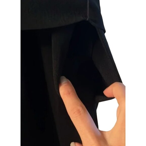 Vineyard Vines Jumpsuit Romper Women's Size 6 Black Excellent VERY gently used c - Picture 7 of 13